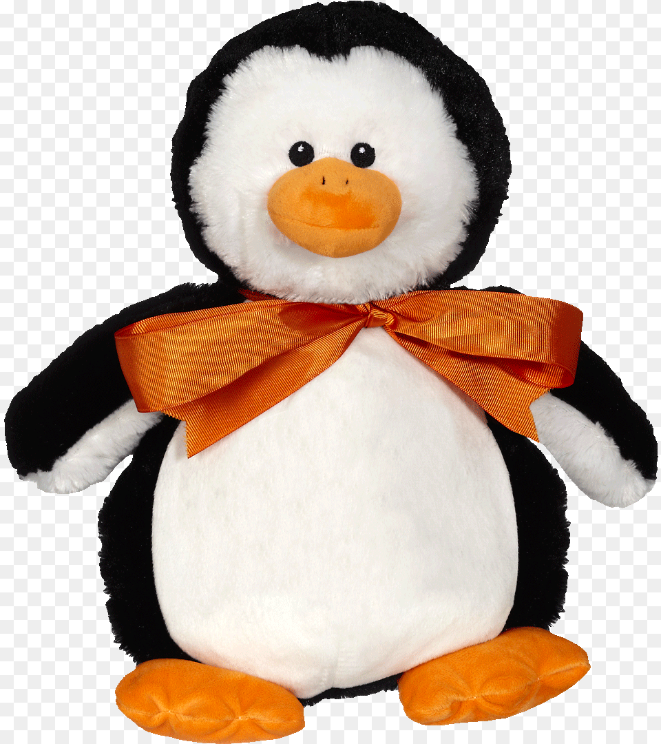 Click For More Information Pendrick Penguin Buddy Embroidery Blank, Toy, Animal, Bird, Plush Png