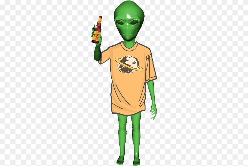 Click For Press Release Party Alien, Alcohol, Clothing, Bottle, Beverage Png Image