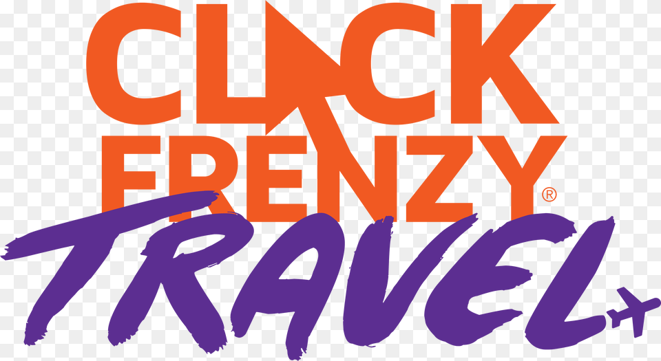 Click Frenzy Travel Logo Click Frenzy, Purple, Text, Dynamite, Weapon Free Png