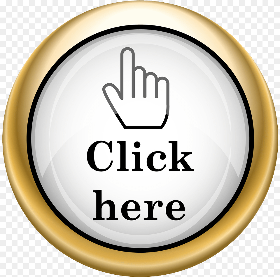 Click Here Button, Plate Free Png