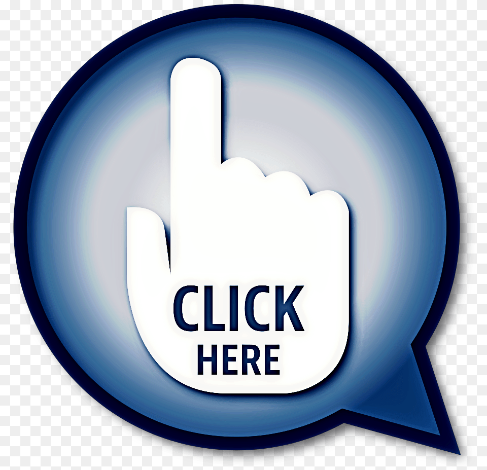 Click Here Clickhere Button Sticker Ftestickers Sign, Logo Free Transparent Png