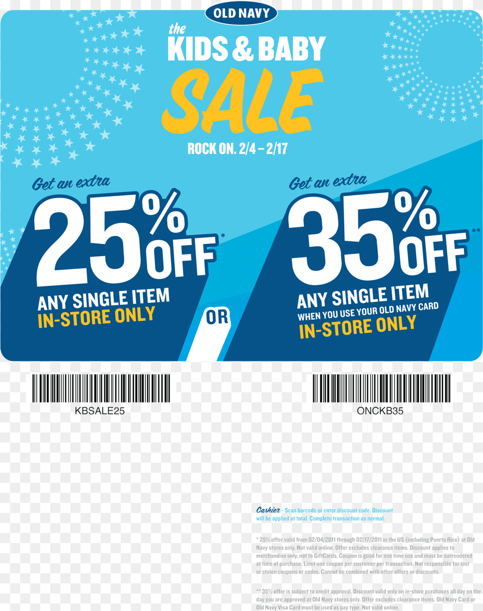 Click Here To Get 25 Off A Single Item At Old Navy Old Navy Coupon, Text, Paper Free Png Download