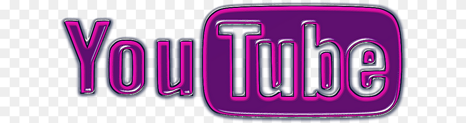 Click Here To Go To Yadah39s Youtube, Purple, Light, Logo, Text Free Png