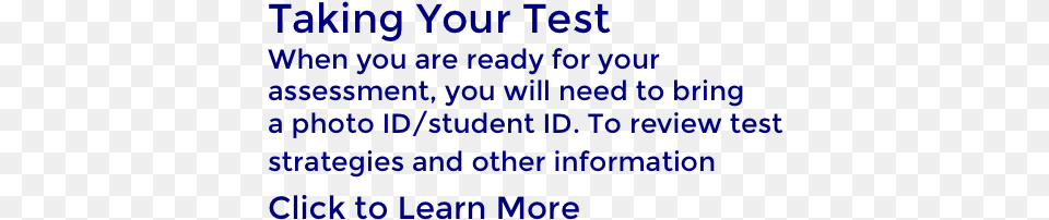 Click Here To Learn About Taking Your Test South Carolina State University, Text, Blackboard Free Png Download