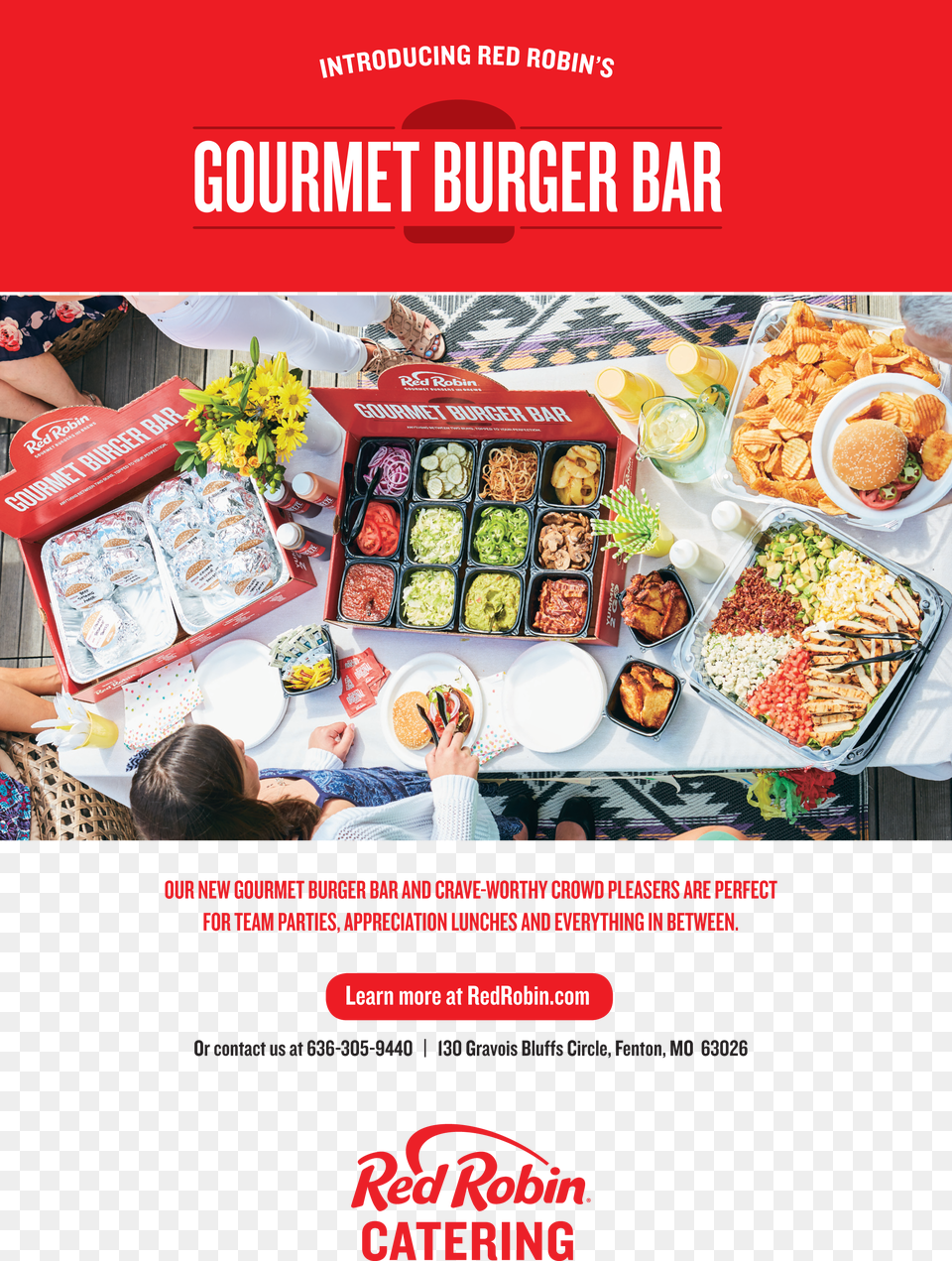 Click Here To Print Flyer Red Robin Png