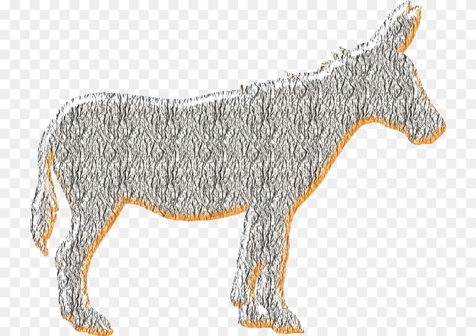 Click On Burro Image Save Graphic In Transparent Horse, Animal, Donkey, Mammal, Giraffe Free Png Download