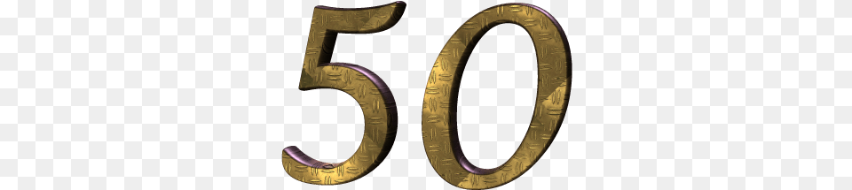 Click On The Images Above To Reach Metal Text Effects 50 Gold Number, Symbol, Disk Free Png