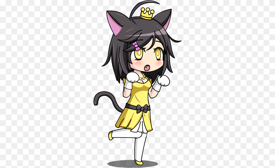 Click On The Photo To Start Tagging Nekohime Gacha, Book, Comics, Publication, Baby Free Png