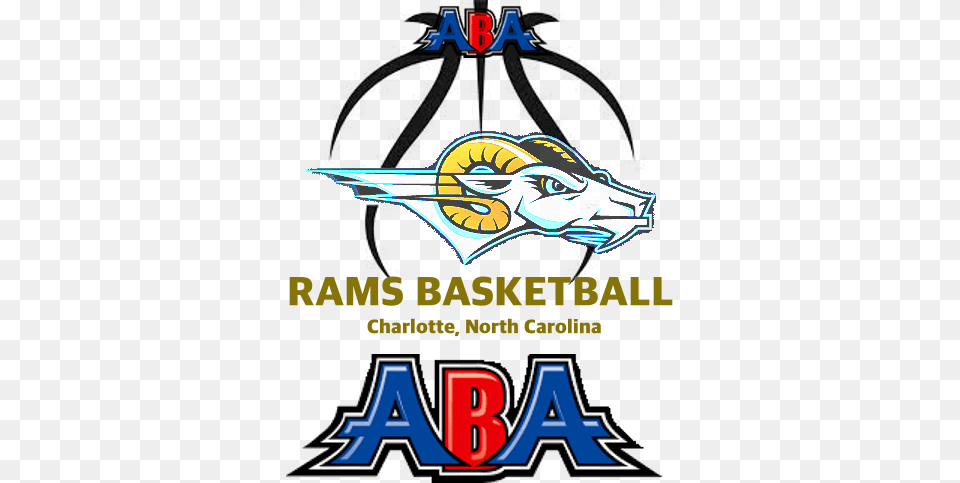 Click On The Rams Logo For Rams T Shirts Charlotte Rams Aba, Advertisement, Poster, Book, Publication Png