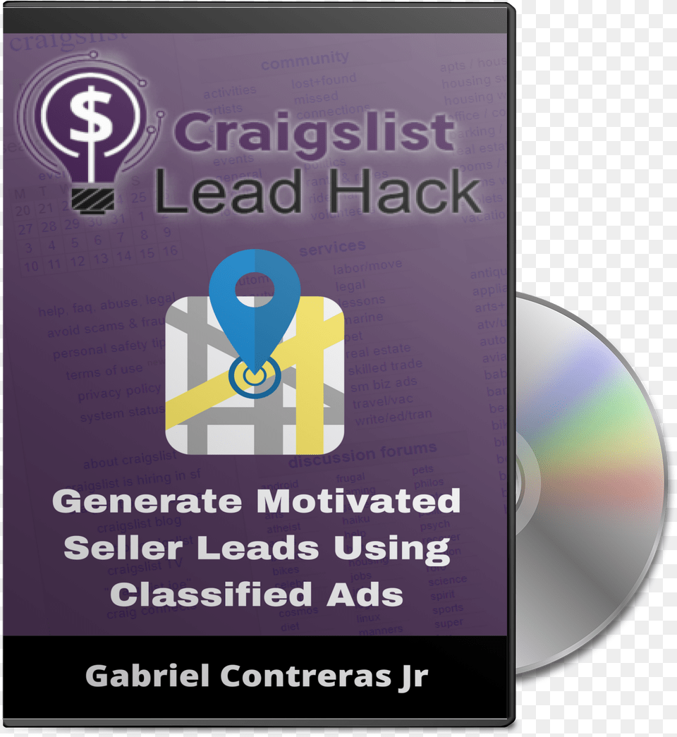 Click The Button Below Now To Get Craigslist Lead Hacks Multimedia Software, Disk, Dvd Free Png Download