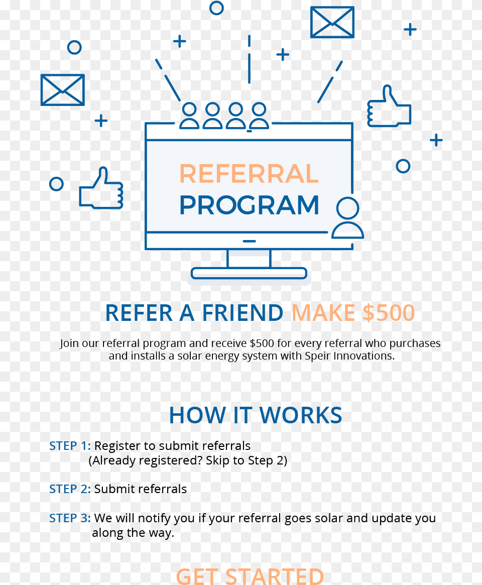 Click The Button To Register For Our Referral Program Prosper, Advertisement, Poster, Text, Computer Hardware Free Png Download