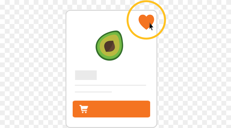 Click The Heart Icon Dot, Avocado, Food, Fruit, Plant Png Image