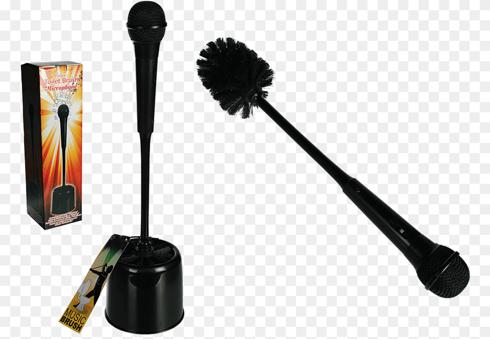 Click Thumbnails Above To Enlarge Black Plastic Toilet Brush, Device, Electrical Device, Microphone, Tool Free Png Download