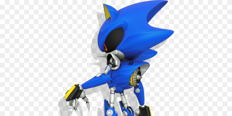 Click To Edit Classic Metal Sonic, Robot, Aircraft, Airplane, Transportation Png Image