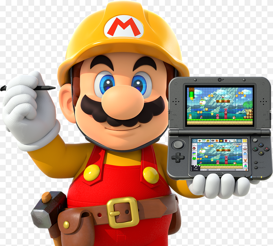Click To Edit Mario Maker, Baby, Person, Electronics, Face Png Image