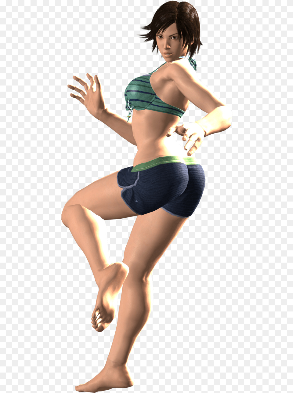 Click To Edit Tekken Asuka Kazama Hot, Finger, Back, Body Part, Clothing Png