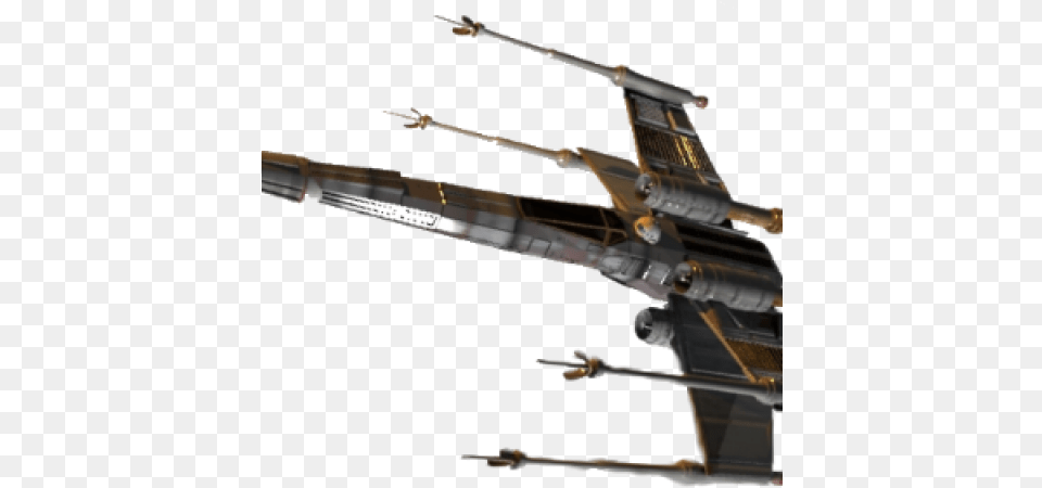 Click To Edit X Wing Fighter, Aircraft, Transportation, Vehicle, Firearm Free Png Download