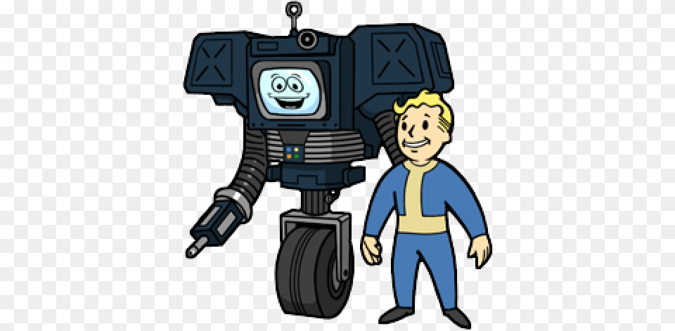 Click To Edit Yes Man Fallout New Vegas, Robot, Person, Baby, Face Free Png