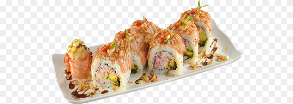 Click To Enlarge California Roll, Dish, Food, Meal, Grain Free Png Download