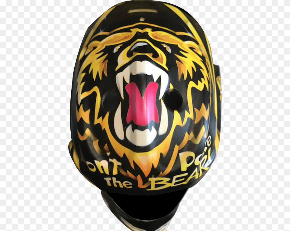 Click To Enlarge Image Bruins1 Top Animal, Crash Helmet, Helmet, Clothing, Hardhat Free Transparent Png