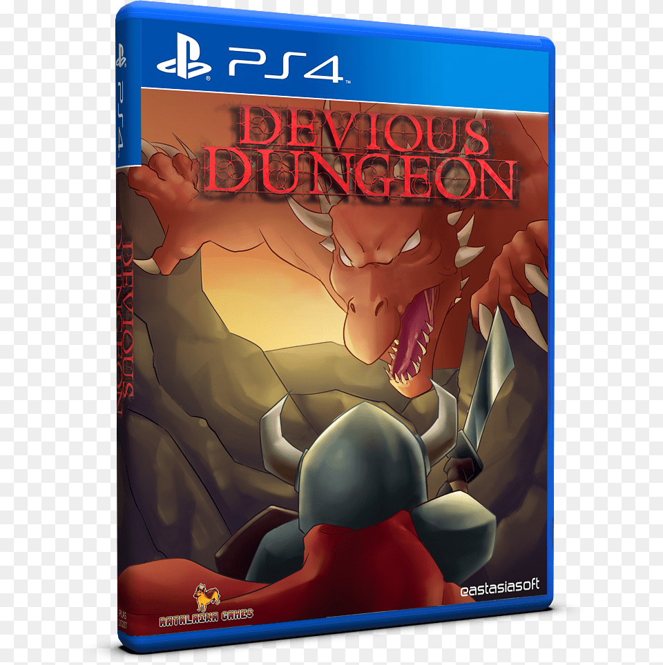 Click To Enlarge Deviousdungeon Ps4 Game Playstation, Book, Publication, Comics, Baby Png Image