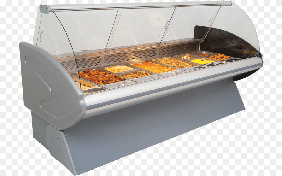 Click To Enlarge Image Food Warmer Curved Glass, Cafeteria, Indoors, Meal, Restaurant Free Png Download