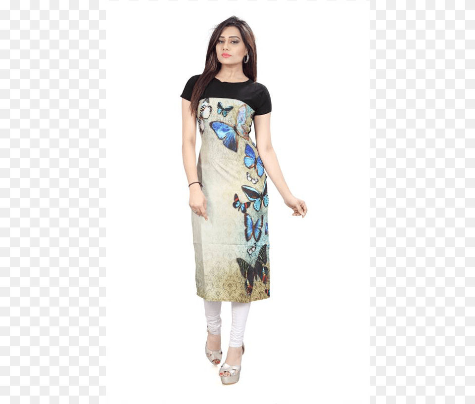Click To Enlarge Kurti Top, Clothing, Dress, Adult, Female Png Image