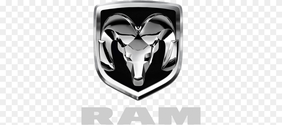 Click To Enlarge Ramheadbw Clipped Rev 1 184 Dodge Ram Symbol, Emblem, Logo Free Png Download
