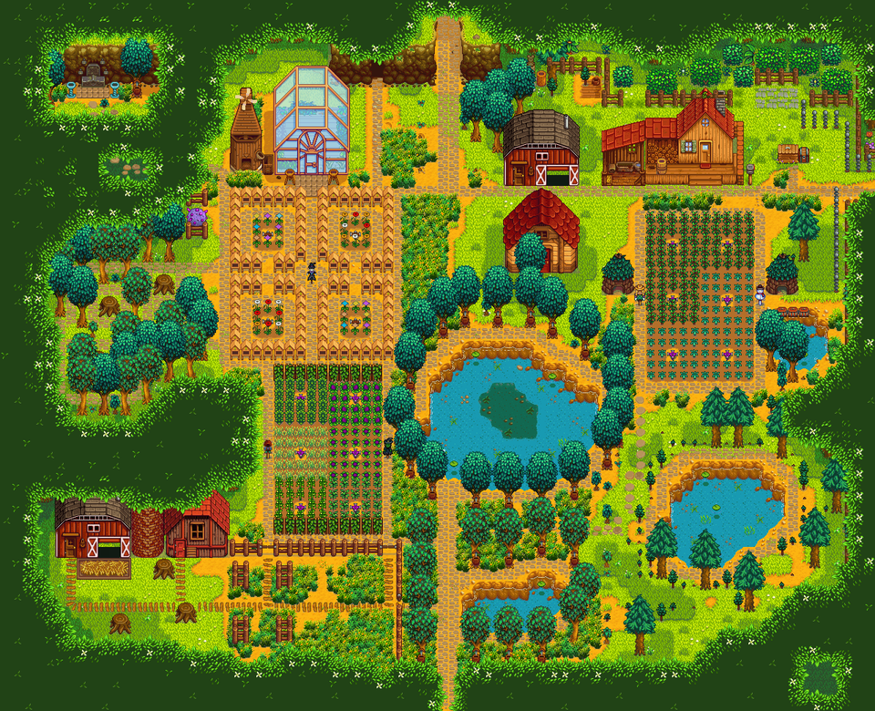 Click To Open Farm Gallery Stardew Valley Farms Stardew Forest Farm Stardew Valley, Neighborhood, Outdoors Free Png