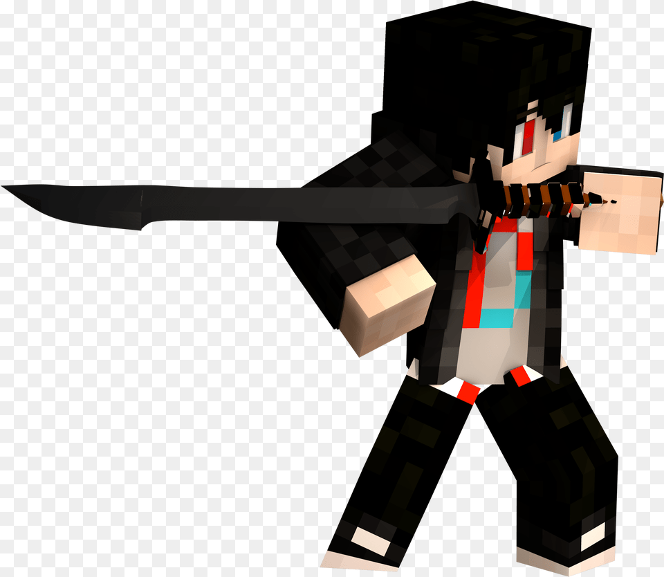 Click To Reveal Skin De Minecraft Render, Sword, Weapon, Chess, Game Png