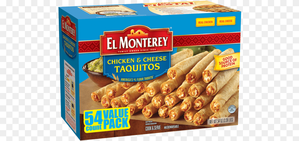Click To Zoom El Monterey Taquitos, Food, Hot Dog, Lunch, Meal Png Image