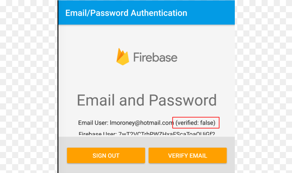 Clicking The Verify Email Button Will Then Send An Email Verification Flow App, Page, Text, File, Advertisement Free Png Download