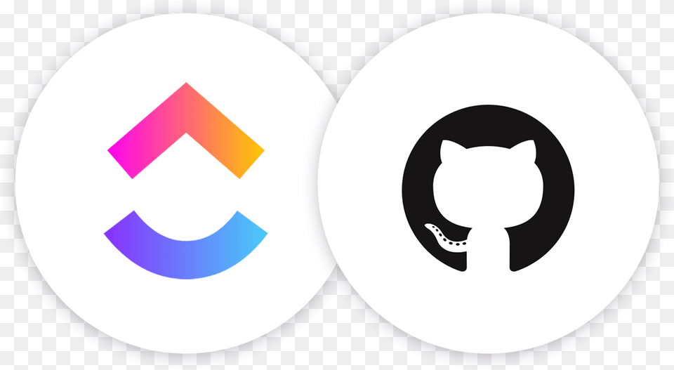 Clickup Icon Git Hub Logo Free Transparent Png