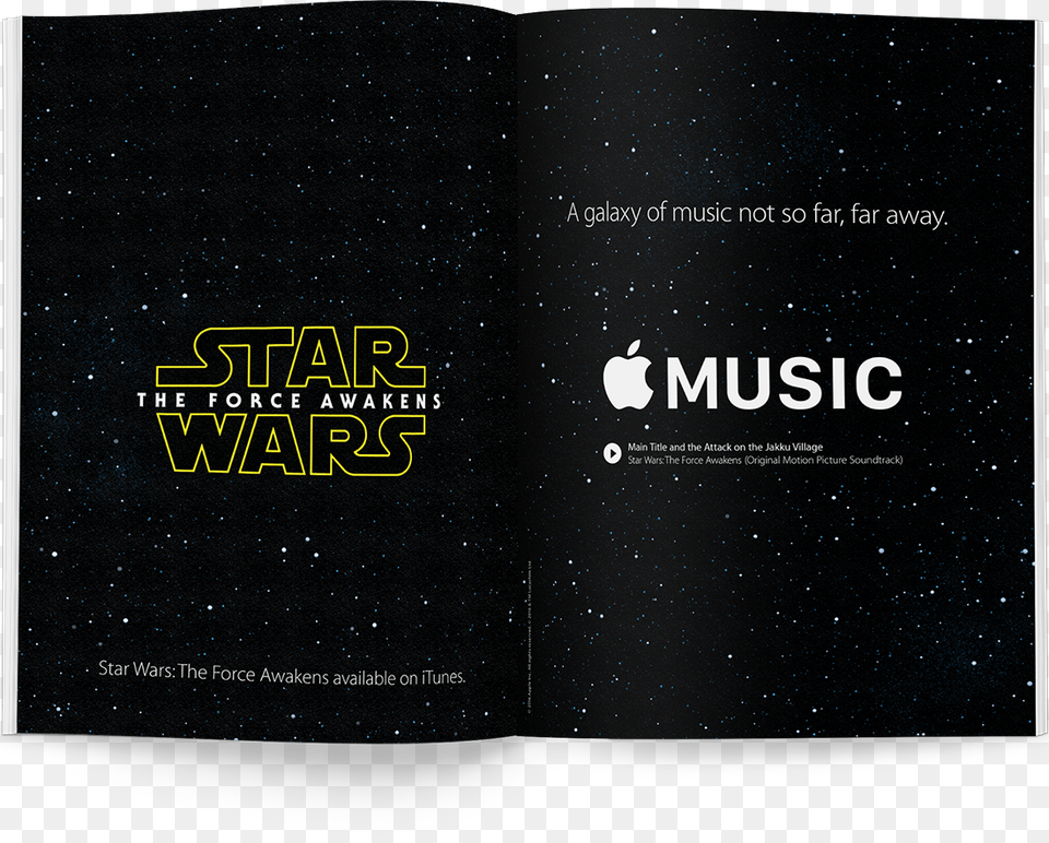 Client Apple Ost John Williams Star Wars The Force Awakens Deluxe, Advertisement, Book, Poster, Publication Png Image