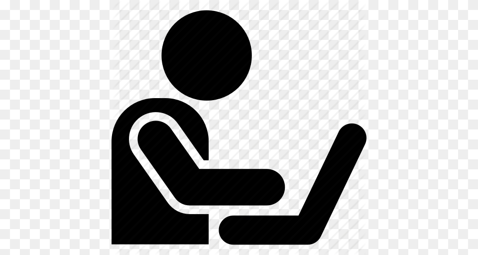 Client Job Laptop Man Occupation User Work Icon, Home Decor Png Image