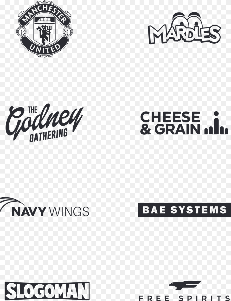 Client Logos Client Logos Black And White, Logo, Text Free Png