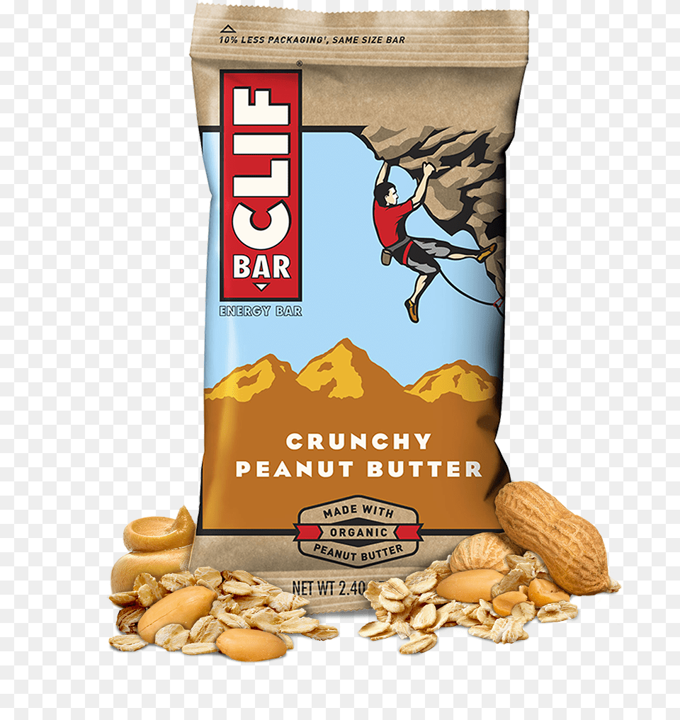 Clif Bar Peanut Butter, Food, Nut, Plant, Produce Free Png