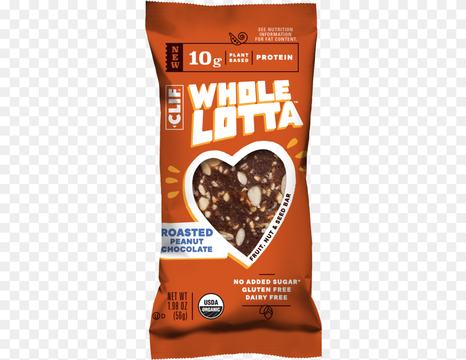 Clif Bar Whole Lotta Salted Dark Chocolate, Food, Sweets, Dessert, Can Free Png
