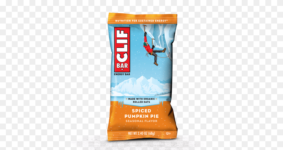 Clif Spiced Pumpkin Pie, Person, Food, Ketchup Png