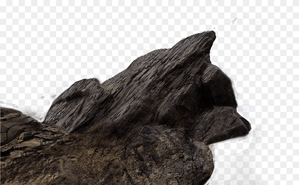 Cliff Clipart Jagged Rock Mountain Hd, Slate, Nature, Outdoors, Person Free Png