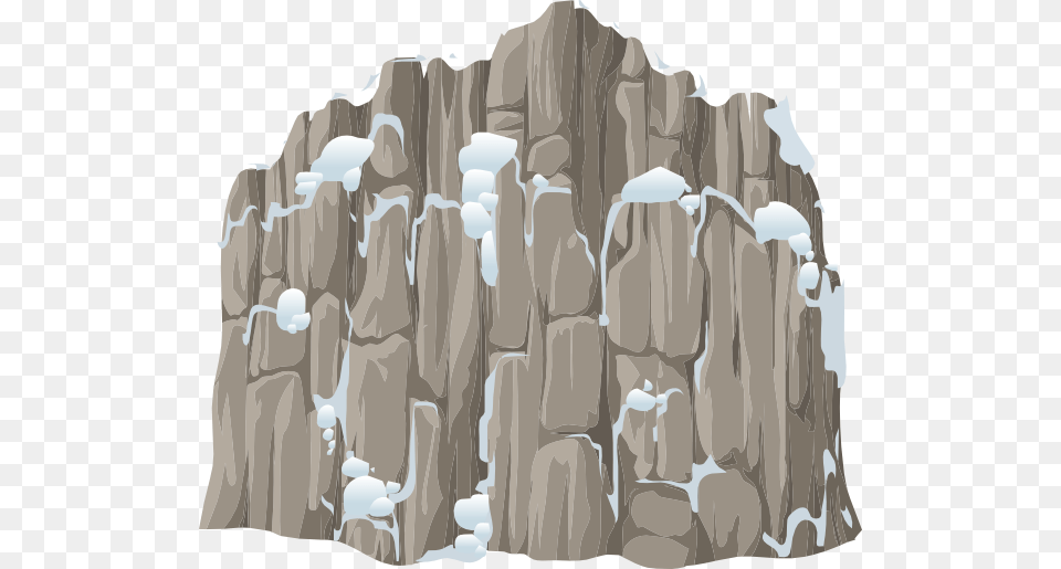 Cliff Face Snow Clip Art At Clker Snow Cliff, Nature, Outdoors, Rock, Chess Free Png Download