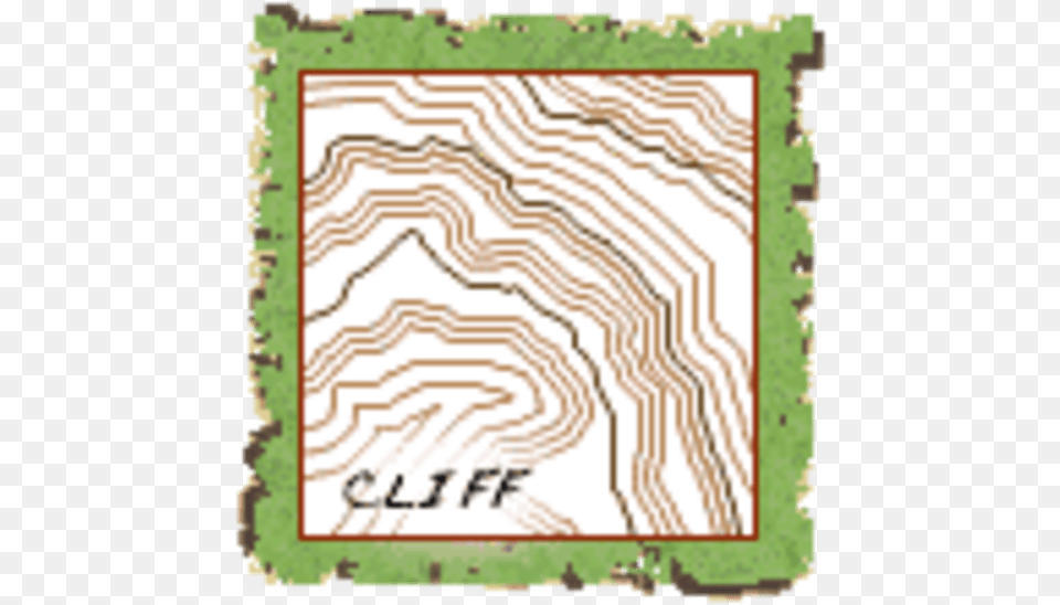 Cliff Swales Shown On A Topographic Map, Home Decor, Wood, Plywood, Rug Png