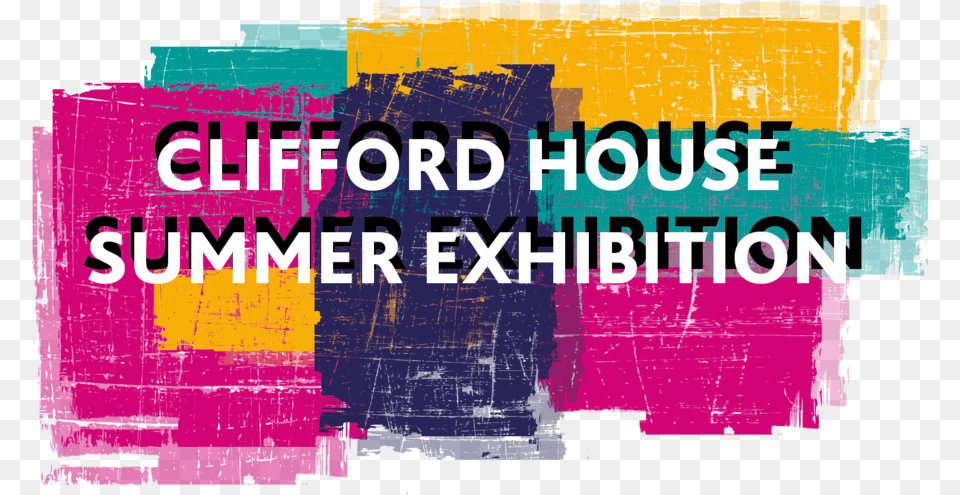 Clifford House Summer Exhibition St Graphic Design, Advertisement, Poster, Art, Purple Png Image