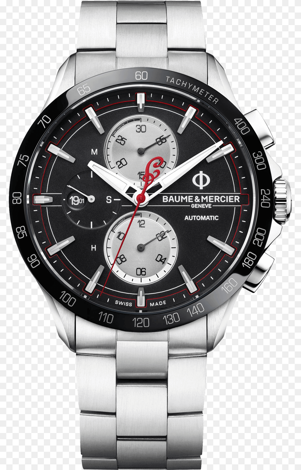 Clifton Club Indian Chief Edition Baume E Mercier Clifton, Arm, Body Part, Person, Wristwatch Free Png