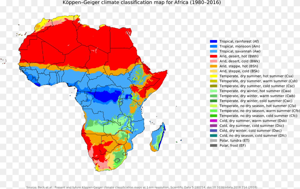 Climate Map Of Africa, Chart, Plot, Atlas, Diagram Png