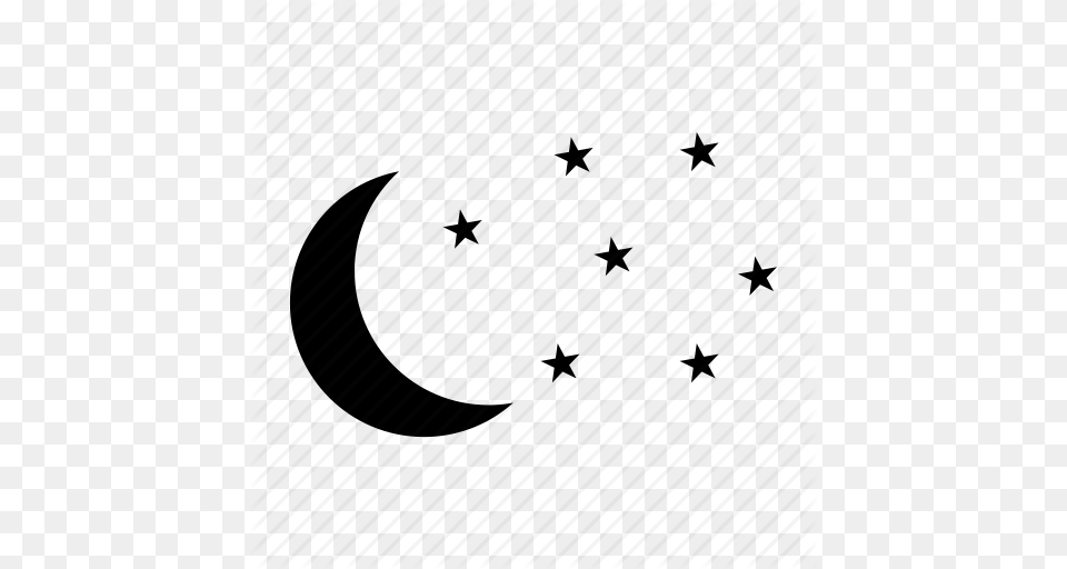 Climate Moon Night Star Stars Weather Icon, Nature, Outdoors, Electronics, Hardware Png