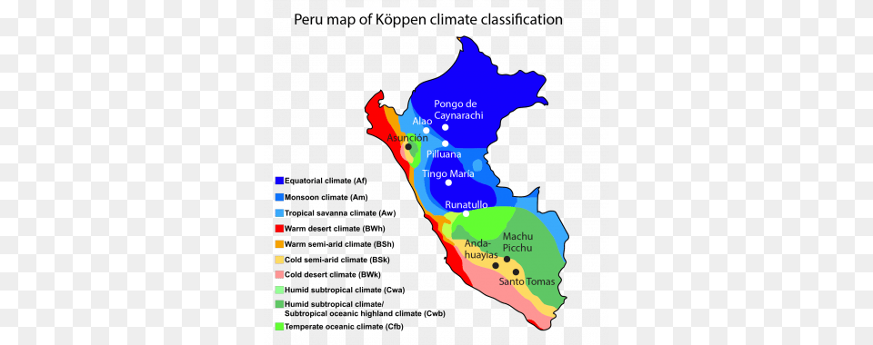 Climate Signals Climate Of Peru, Plot, Chart, Map, Atlas Free Png Download