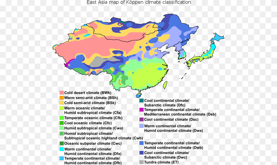 Climate Types Of China, Chart, Plot, Map, Person Free Png Download