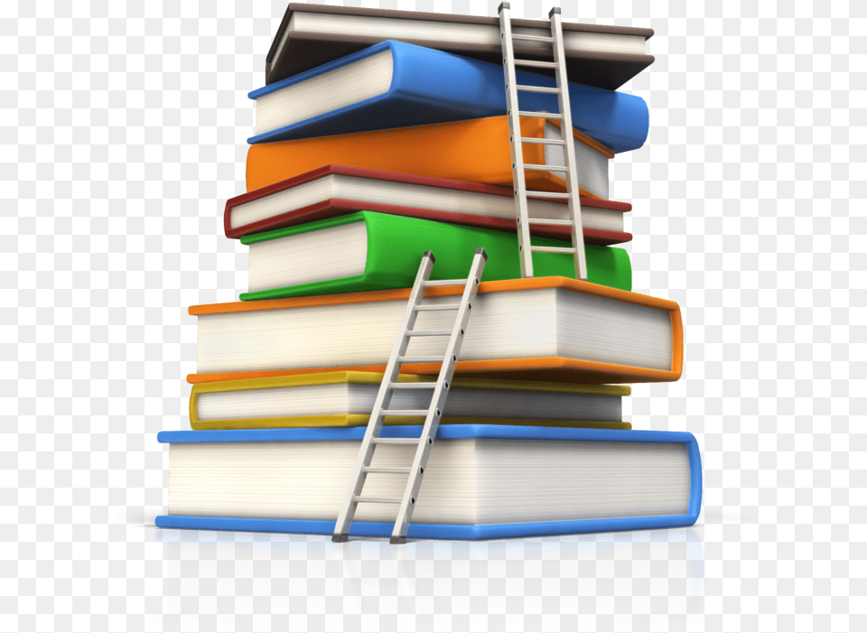 Climbing A Books Stack Template, Book, Publication, Indoors, Library Png Image