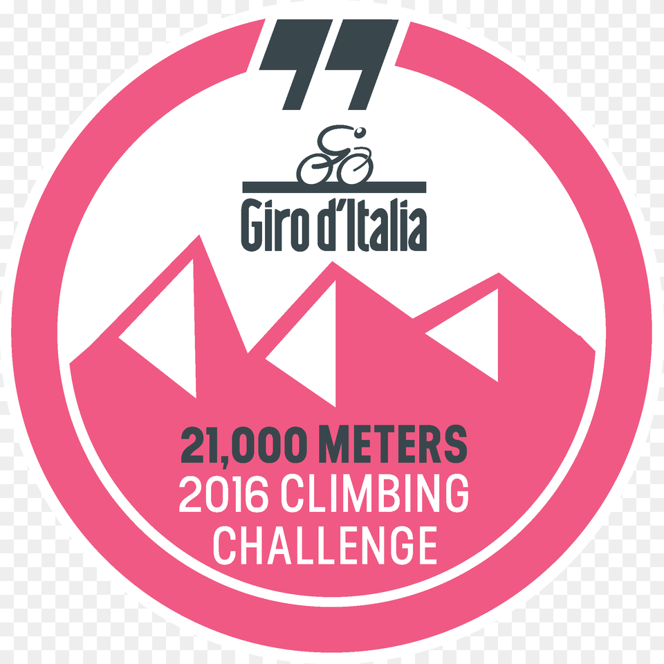 Climbing Giro D Italia, Logo, Symbol, Sticker, Sign Png
